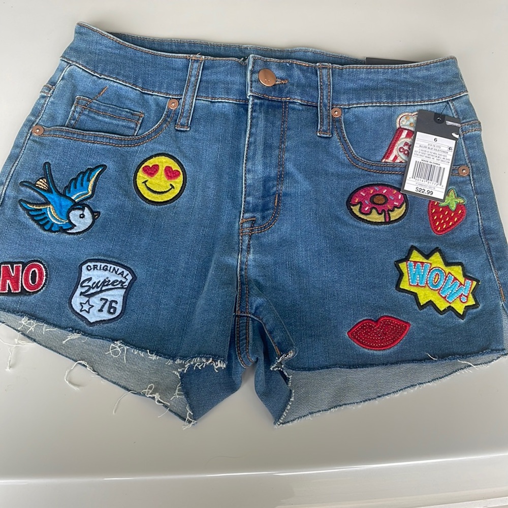 Target High Rise Denim Shorts